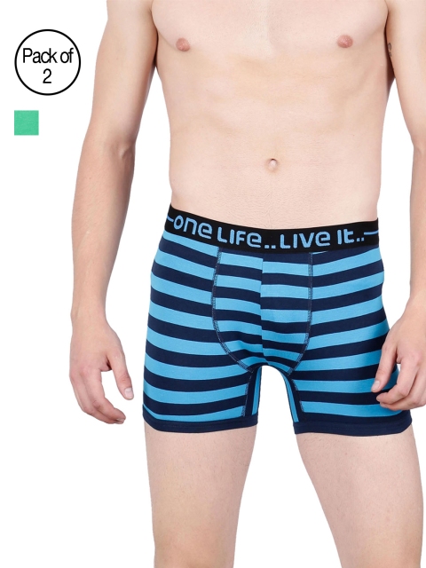 

OLLI Men Pack of 2 Trunks OLLIWE000PC2007, Blue