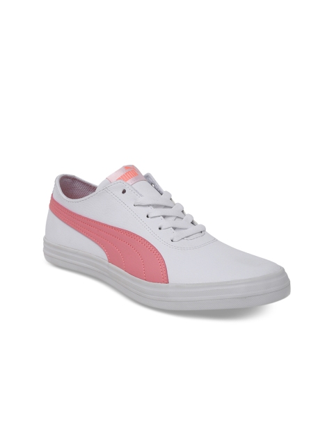 

Puma Women White Colourblocked Sneakers