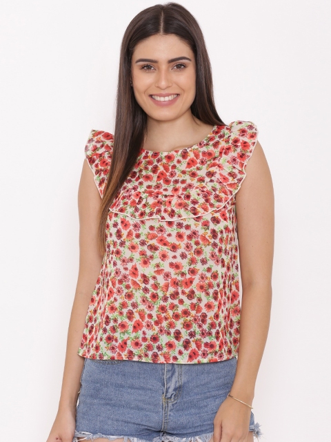 

Yaadleen Women Multicoloured Printed Top, Multi