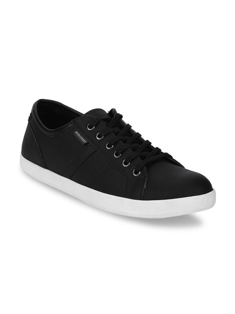 

Bond Street By Red Tape Men Black Sneakers