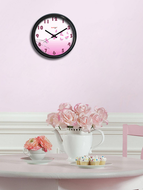 

RANDOM Purple Round Printed Analogue Wall Clock 30.4 cm x 30.4 cm x 5.08 cm