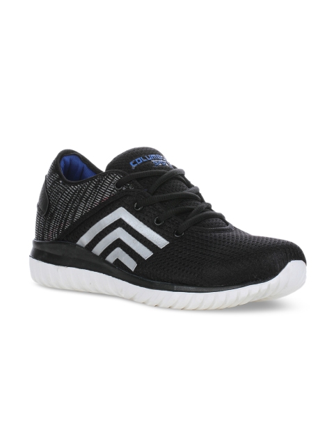 

Columbus Men Black Running Shoes