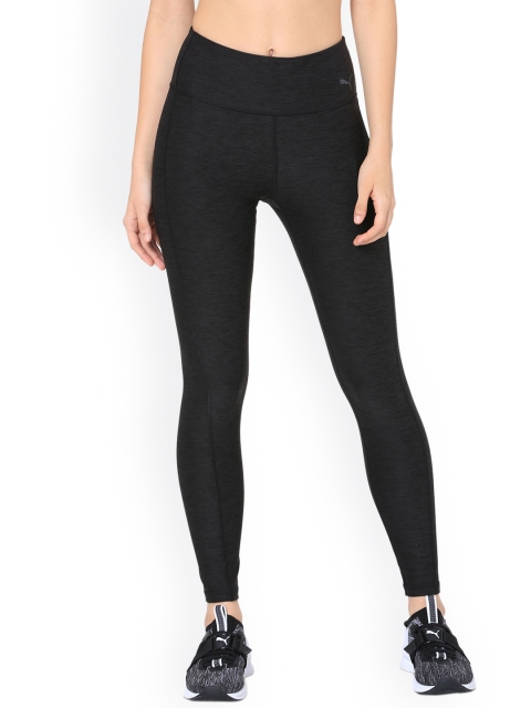 

Puma Women Black Solid Tights
