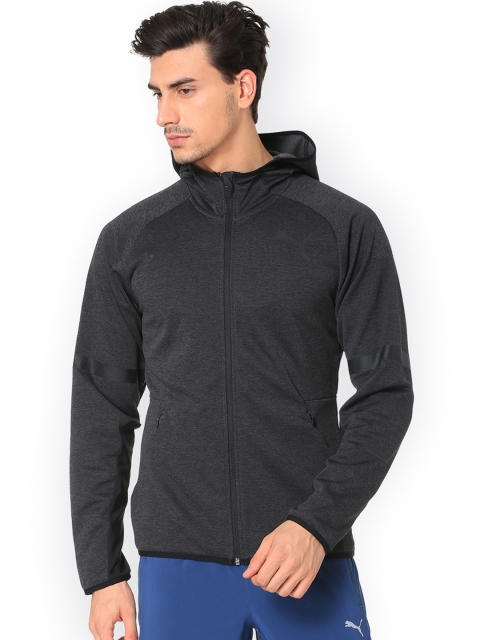 

Puma Men Grey Solid BND Tech Jacket