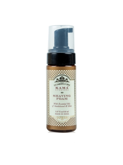 

KAMA AYURVEDA Sustainable Men Natural Shaving Foam 150 ml, White