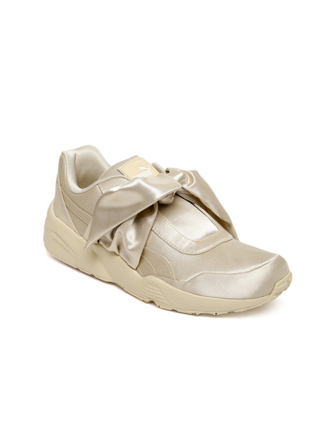 

Puma Women Beige Bow Sneakers