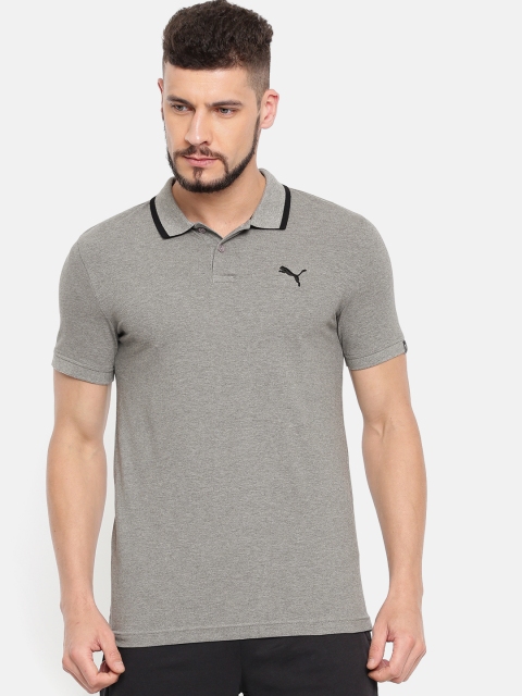

Puma Men Grey Ess Pique Slim Fit T-Shirt