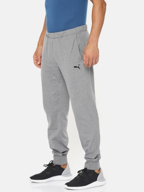 

Puma Men Grey Solid ESS Jersey Joggers