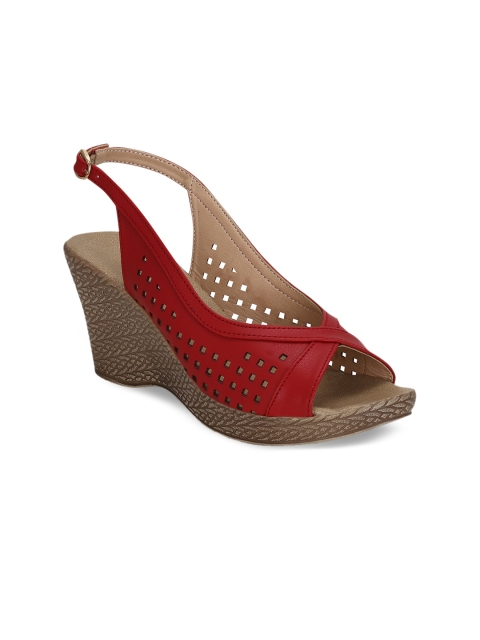 

Kielz Women Maroon Solid Sandals
