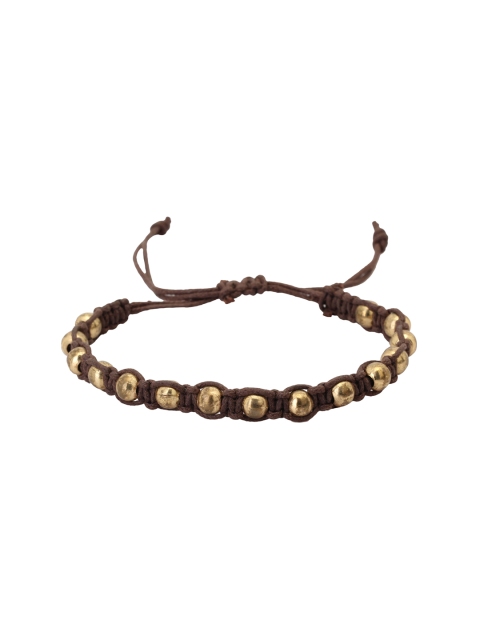 

TJORI Brown Metal Contemporary Bracelet