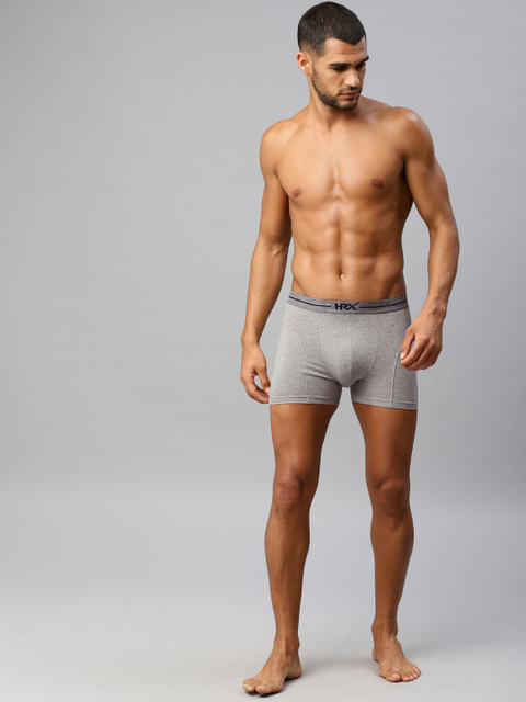 

HRX by Hrithik Roshan Men Lifestyle Grey Core Boxer Brief LS-7007E