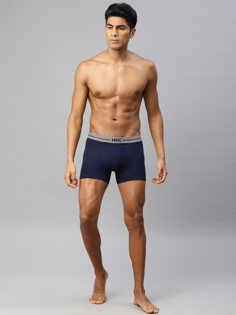 

HRX by Hrithik Roshan Men Lifestyle Navy Blue Solid Core Boxer Brief LS-7007B