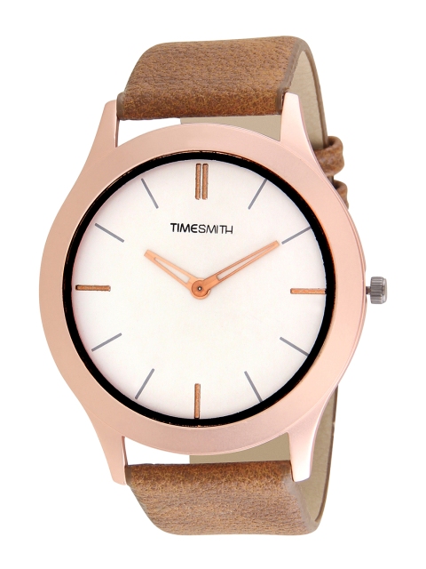 

TIMESMITH Men Off-White Analogue Watch TSM-171-SLIMxz