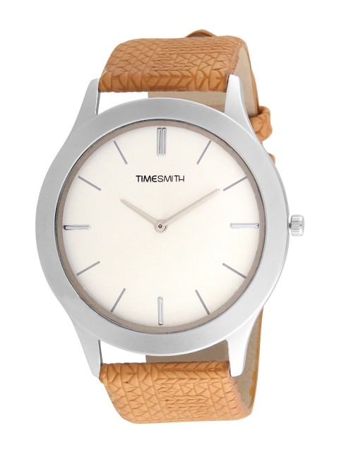 

TIMESMITH Men Off-White Analogue Watch TSM-169-SLIMxz