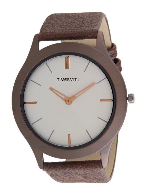 

TIMESMITH Men Off-White Analogue Watch TSM-170-SLIM