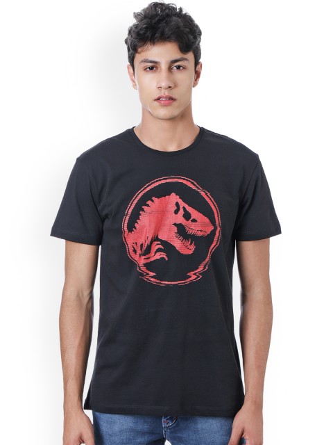 

Free Authority Black Men Printed Tshirt