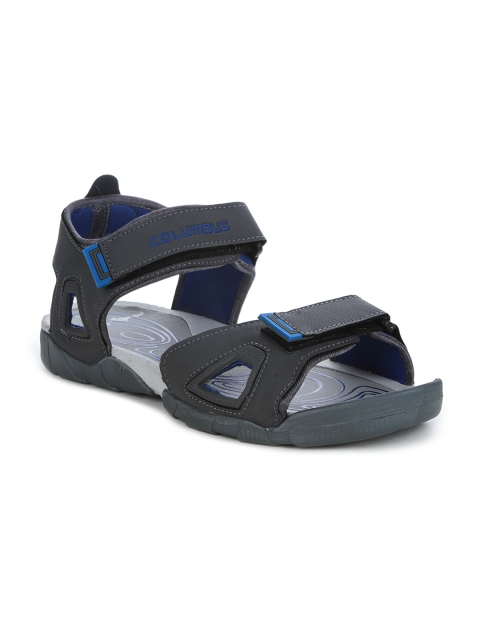 

Columbus Men Grey Sports Sandals