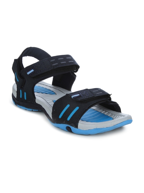 

Columbus Men Navy Blue & Grey Sports Sandals