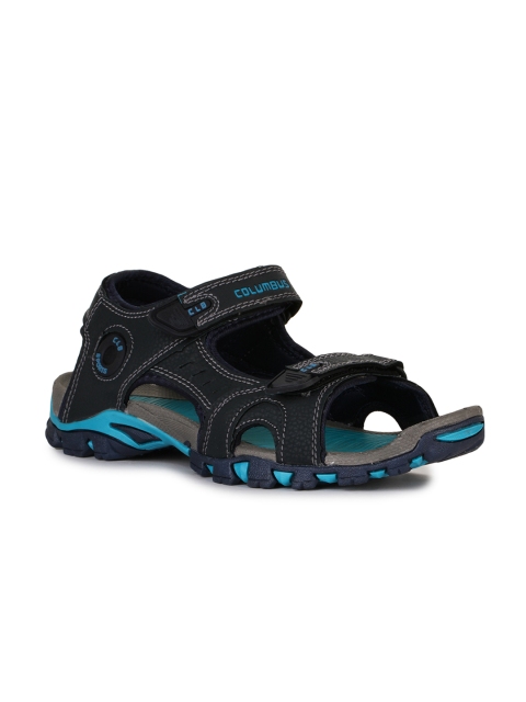 

Columbus Men Navy Blue Sports Sandals