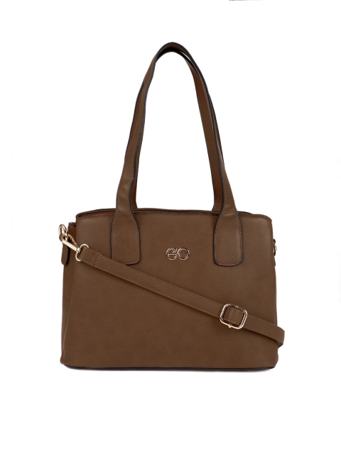 

E2O Brown Solid Handbags