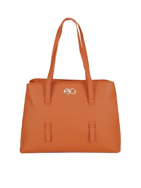 

E2O Orange Solid Shoulder Bag