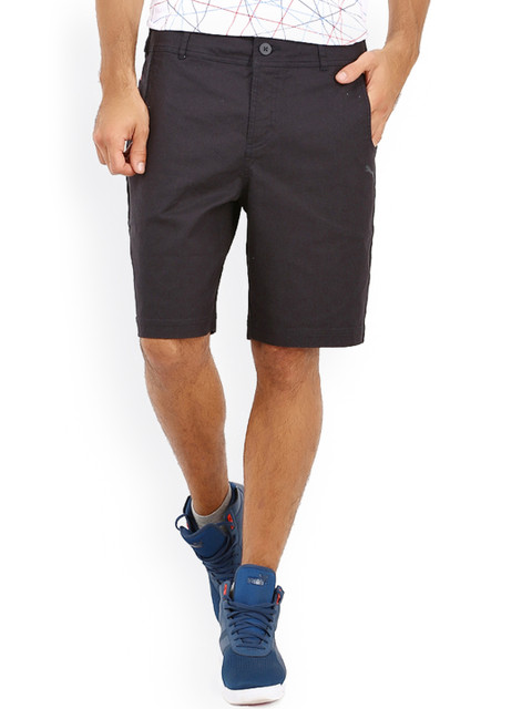 

Puma Men Charcoal Solid Regular Fit Sports Ferrari Shorts