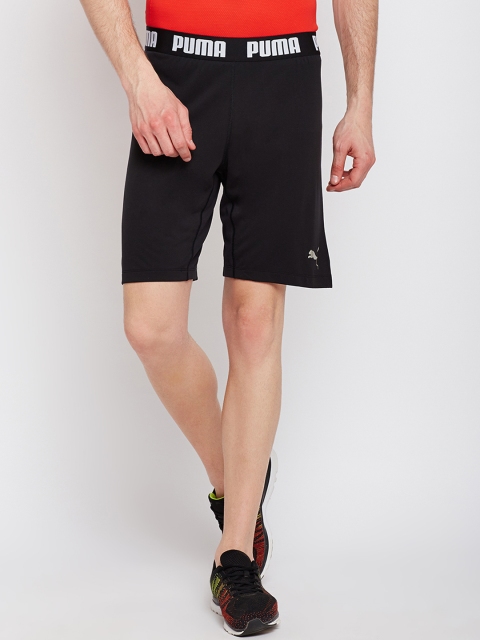 

Puma Men Black Solid Regular Fit ftblNXTevoKNITShortsPumaBlack