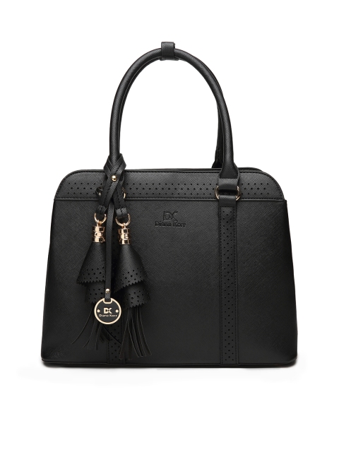 

Diana Korr Black Solid Handheld Bag