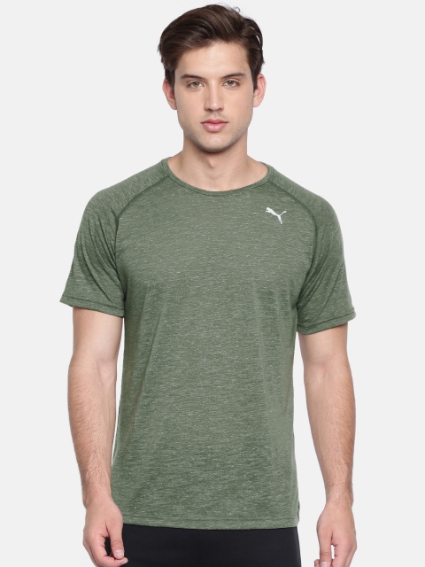 

Puma Men Olive Energy Ess Tee