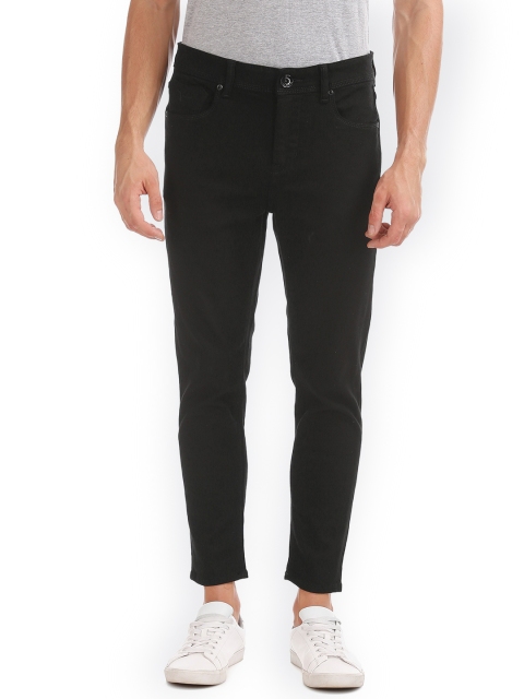 

Flying Machine Men Black Skinny Fit Mid-Rise Clean Look Jeans