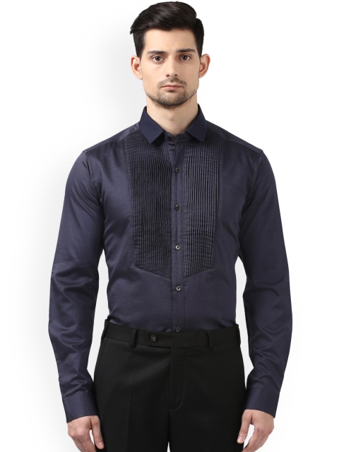 

Park Avenue Men Blue Slim Fit Solid Formal Shirt