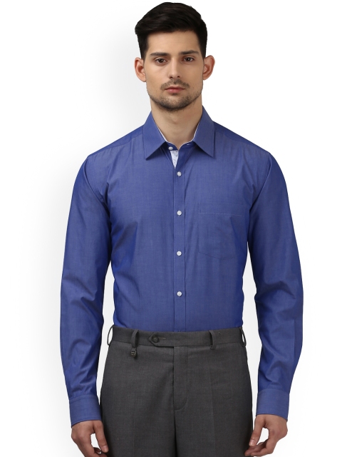 

Park Avenue Men Blue Slim Fit Solid Formal Shirt