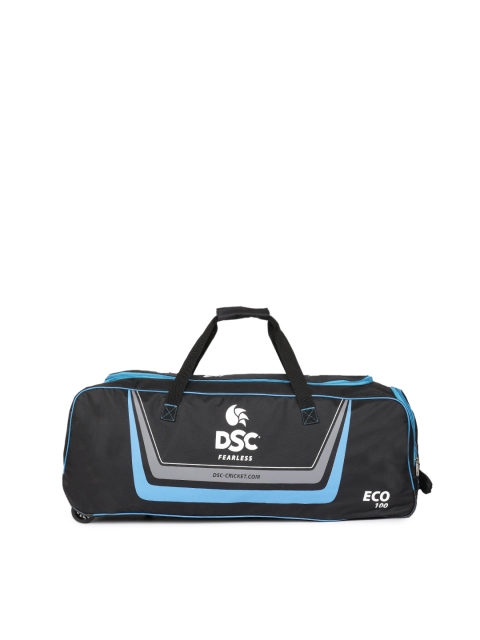 

DSC Unisex Black & Blue Eco 100 Cricket Kit Bag