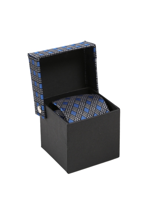 

Tossido Blue Checked Broad Tie