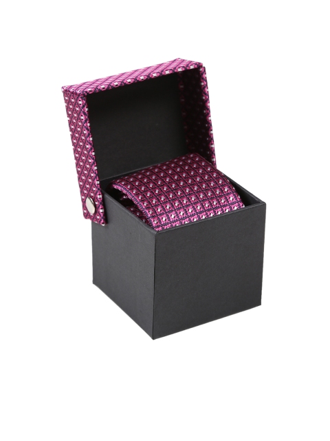 

Tossido Purple Checked Broad Tie