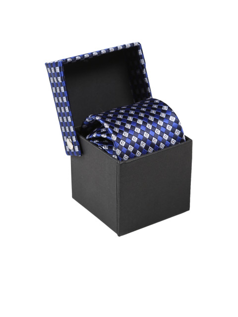 

Tossido Blue Checked Broad Tie