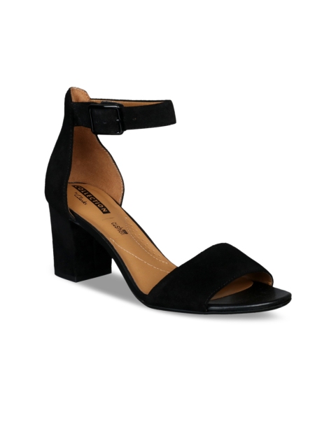 

Clarks Women Black Solid Sandals
