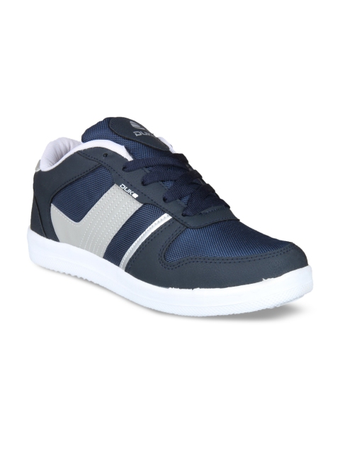 

Duke Men Navy Blue Running Shoes
