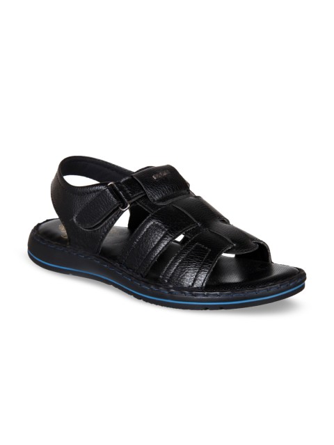 

Duke Men Black Comfort Sandals