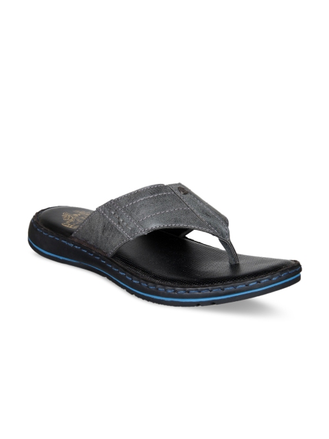 

Duke Men Grey Solid Thong Flip-Flops