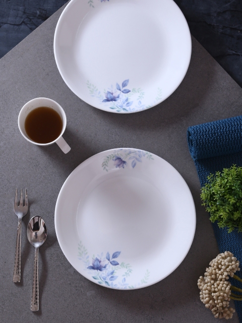 

Corelle White 6-Pieces Printed Glass Plates Set