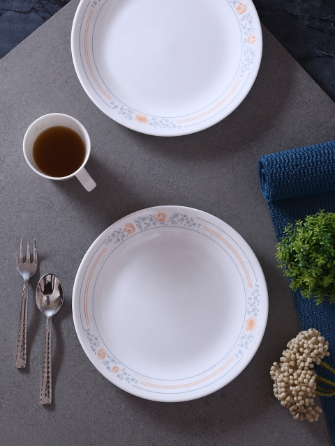 

Corelle White 6-Pieces Printed Glass Plates Set