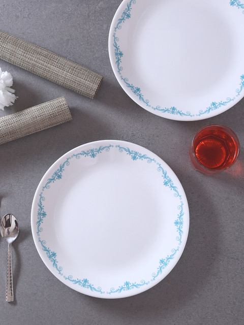 

Corelle White 6-Pieces Printed Glass Plates Set