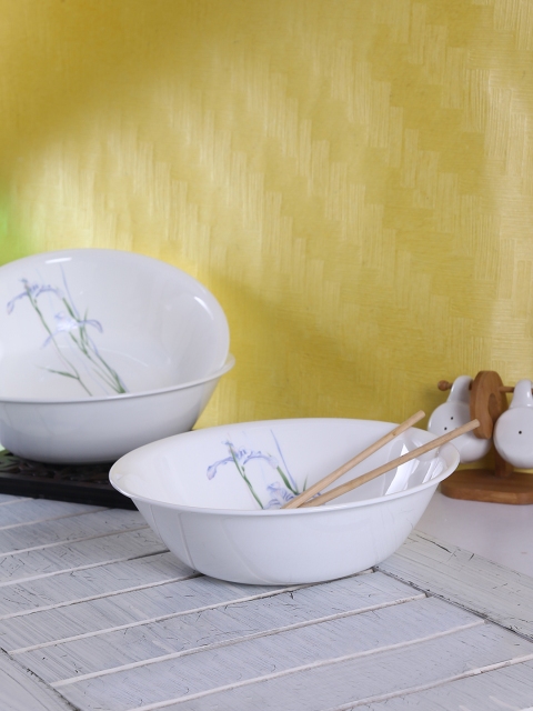 

Corelle White 3-Pieces Printed Glass Bowls Set