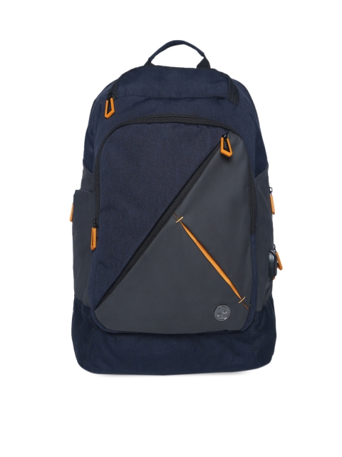 

United Colors of Benetton Unisex Blue Solid Backpack