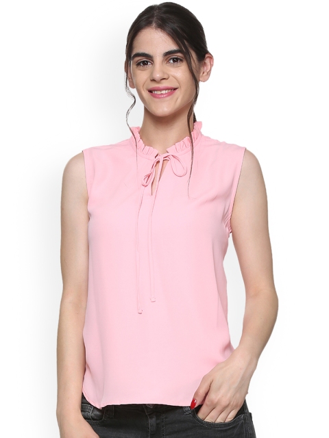 

Allen Solly Woman Women Pink Solid Top