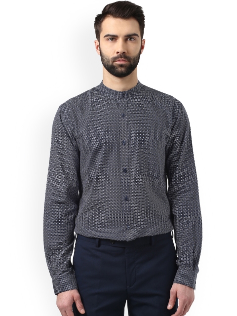 

Raymond Men Black Contemporary Regular Fit Printed Formal Shirt