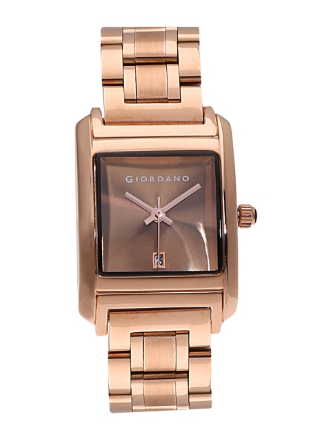 

GIORDANO Men Brown Analogue Watch C2025-11