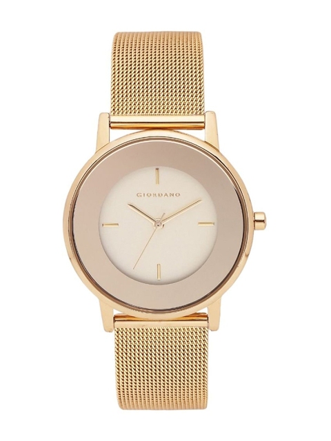 

GIORDANO Women Gold-Toned Analogue Watch A2052-22