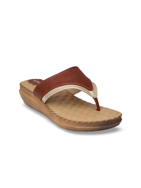 

pelle albero Women Brown Solid Sandals